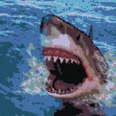 Shark Beading Pattern