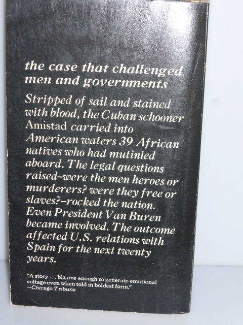 111517BB11 -- TRUE STORY 1st Edition 1970 The Amistad Affair Christopher Martin Mutiny of Slaves Cuban Schooner Court Battle